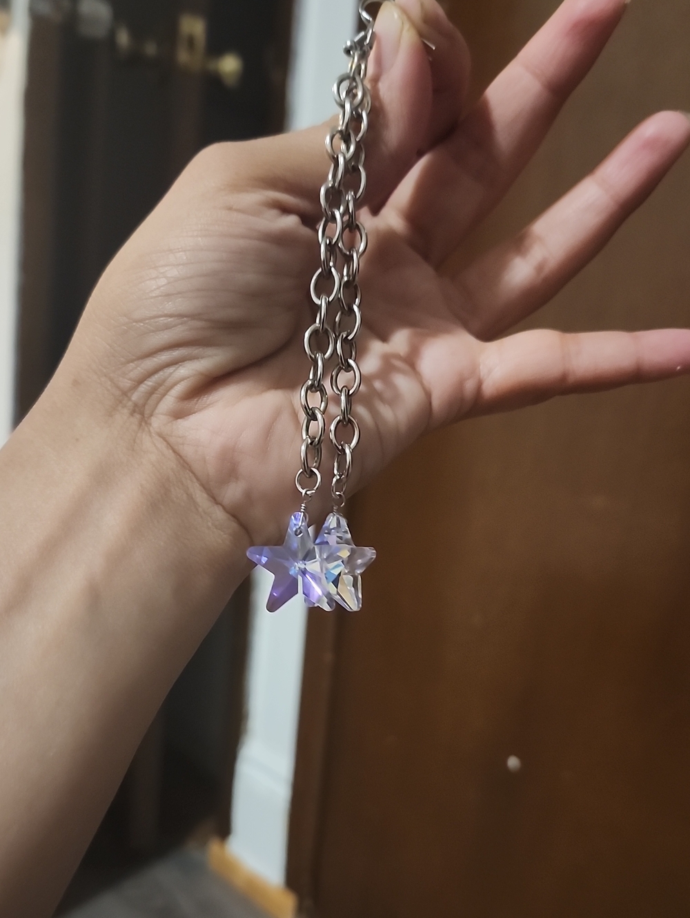 Hand Crafted The Astral Star Drop Earrings